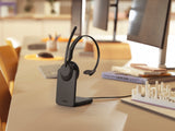 Jabra Evolve3 45 MS Mono Wireless ANC Headset USB-C with Stand
