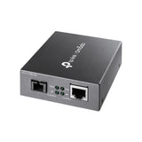 TP-Link Omada 10/100 Mbps WDM Media Converter with 1-Port PoE, 20 km (TL-FC111PB-20)