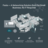 TP-Link Festa FS308GP 8-Port Gigabit Smart Switch with 4-Port PoE+ — product view 9