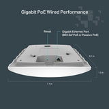 TP-Link Festa F52 AC1350 Wireless MU-MIMO Gigabit Ceiling Mount WiFi 5 Access Point — product view 6