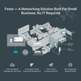 TP-Link Festa F52 AC1350 Wireless MU-MIMO Gigabit Ceiling Mount WiFi 5 Access Point — product view 9