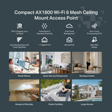 TP-Link Festa F61 AX1800 Ceiling Mount WiFi 6 Access Point — product view 5