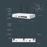 TP-Link Festa FR365 AX3000 Gigabit VPN WiFi Router — product view 8