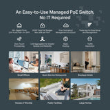 TP-Link Festa FS328GP 28-Port Gigabit Smart Switch with 24-Port PoE+ — product view 6
