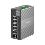TP-Link Omada 10-Port Gigabit Industrial Easy Managed Switch with 6-Port PoE+ and 2-Port PoE++ (IES210GPP)