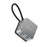 J5Create JCD361 Flexible Ports USB-C 4K144 HDMI Hub - Cube Plus 6 in 1