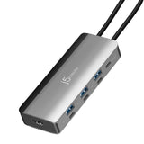 J5Create JCD362 Flexible Ports USB-C 4K144 HDMI Hub - Slim 8 in 1
