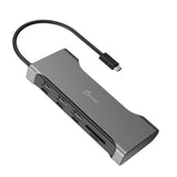 J5Create JCD367 Flexible Ports USB-C Dual 4K60 HDMI Hub - Pro 12-in-1