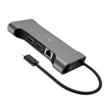J5Create JCD367 Flexible Ports USB-C Dual 4K60 HDMI Hub - Pro 12-in-1