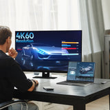 J5Create JCD3002 USB-C 7-in-1 4K Multi-Port Hub with Screen-Off Control (PD)