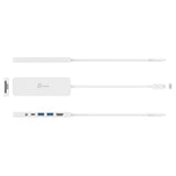 J5Create JCD373EW USB-C Multi-Port Hub with Power Delivery (ECO)