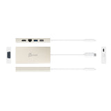 J5Create JCD376 USB-C Multiport Adapter with Power Delivery