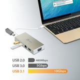 J5Create JCD376 USB-C Multiport Adapter with Power Delivery