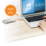 J5Create JCD376 USB-C Multiport Adapter with Power Delivery