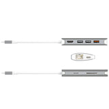 J5Create JCD383 USB-C Multi Adapter (9 Functions in 1)