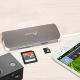 J5Create JCD383 USB-C Multi Adapter (9 Functions in 1)