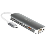 J5Create JCD383 USB-C Multi Adapter (9 Functions in 1)