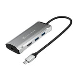 J5Create JCD392 4K60 Elite USB-C 10Gbps 6-IN-1 Travel Dock