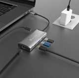 J5Create JCD392 4K60 Elite USB-C 10Gbps 6-IN-1 Travel Dock