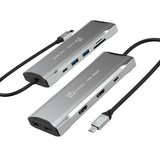 J5Create JCD397 4K60 Elite USB-C Triple-Monitor 10Gbps Mini Dock