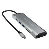 J5Create JCD397 4K60 Elite USB-C Triple-Monitor 10Gbps Mini Dock