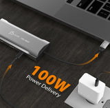 J5Create JCD397 4K60 Elite USB-C Triple-Monitor 10Gbps Mini Dock