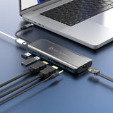 J5Create JCD398 USB-C Dual 4K HDMI 10Gbps Mini Dock