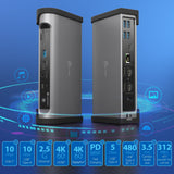 J5Create JTD568 Thunderbolt 4 Quad Display Docking Station