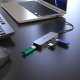 J5Create JTS223 Laptop Stand with USB 4-Port Hub