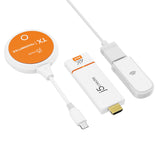 J5Create JVAW62T76MAX ScreenCast USB-C Wireless Display Extender (with Antenna)