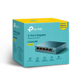TP-Link LS105G 5-Port 10/100/1000Mbps Desktop Network Switch — product view 5