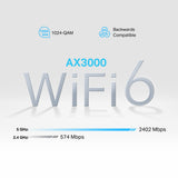 TP-Link NX510v 5G AX3000 Wi-Fi6 Telephony Router — product view 4