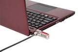 Targus DEFCON CL Laptop Cable Lock (PA410BX-61) - In Use