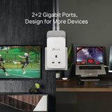 TP-Link PG2400P KIT G.hn2400 Passthrough Powerline Kit — product view 3