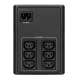 Eaton 5E Gen2 1200VA 660W Line-Interactive Tower UPS, 6x IEC C13, USB - rear panel