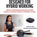 HP Poly Blackwire 5220 Stereo w/3.5mm,USB-C&A Headset