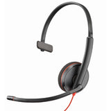 HP Poly Blackwire 3210 Monaural USB-C&A Headset