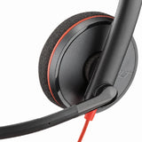HP Poly Blackwire 3210 Monaural USB-C&A Headset