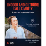 Poly Voyager 5200 MS Teams Wireless BT Headset 2-Way USB-A