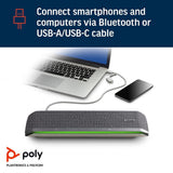 HP Poly Sync 60 Wireless Speakerphone MS Teams USB-A & USB-C