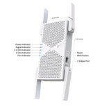 TP-Link RE405BE BE6500 Dual-Band Wi-Fi 7 Range Extender — product view 3