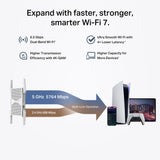 TP-Link RE405BE BE6500 Dual-Band Wi-Fi 7 Range Extender — product view 6