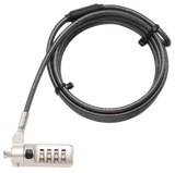 Targus DEFCON Resettable TrapEZoid Combo Cable Lock (ASP66APX-60) - Main