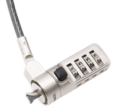 Targus DEFCON Resettable TrapEZoid Combo Cable Lock (ASP66APX-60) - Angle