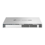 TP-Link Omada Pro 24-Port 2.5G Stackable L3 Managed Switch with 4 25G Slots (S6500-24M4Y)