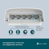 TP-Link Omada SG2005P-PD mounted outdoors