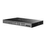 TP-Link Omada 24-Port Gigabit Stackable Lite L3 Managed PoE++ Switch with 4× 10G Slots (SG5428XMPP) - product view 3