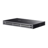TP-Link Omada 48-Port Gigabit Stackable Lite L3 Managed PoE++ Switch with 4× 10G Slots (SG5452XMPP) - product view 3