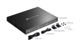 TP-Link Omada 48-Port Gigabit Stackable Lite L3 Managed PoE++ Switch with 4× 10G Slots (SG5452XMPP) - product view 7