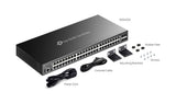 TP-Link Omada 48-Port Gigabit Stackable Lite L3 Managed Switch with 4× 10G Slots (SG5452X) - product view 7